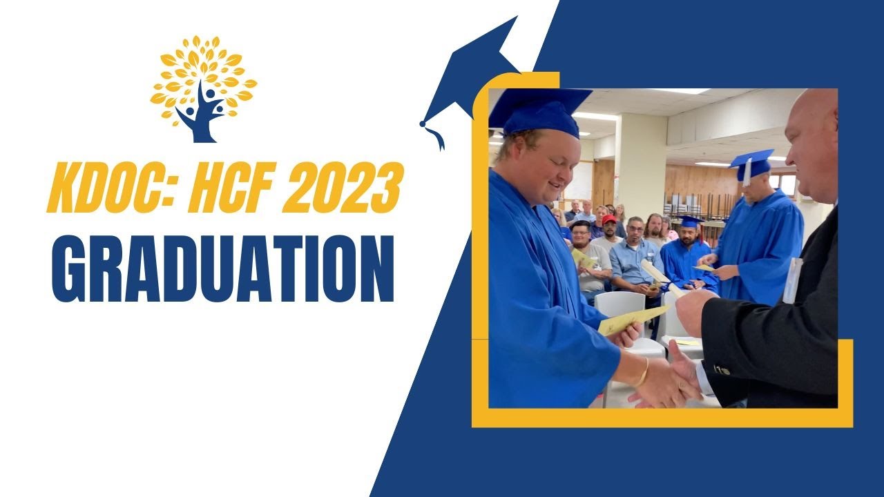 Hutchinson Correctional Facility – Graduation ceremony 5-11-23